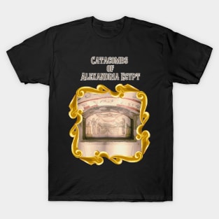 The catacombs of Alexandria T-Shirt